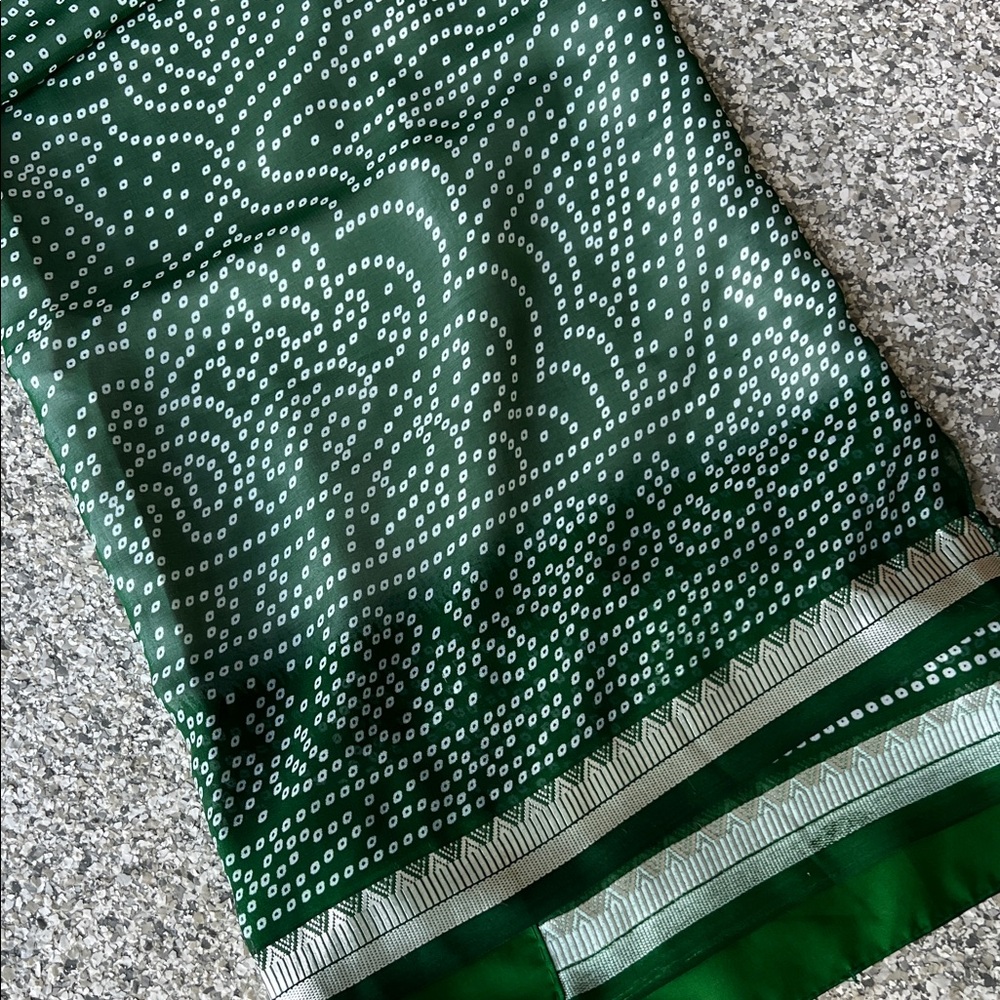Sari Bhandani style - Picture 4 of 4